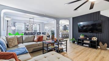 Smart TV, video games, offices