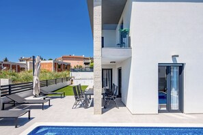 Family House, 3 Bedrooms, Balcony (Villa Andreas With private Pool) | Pool - Villa Andreas With Private Pool (Porec)