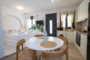Dining - Majestic View Villa Studio with Sea View and Jacuzzi (Arkasa)