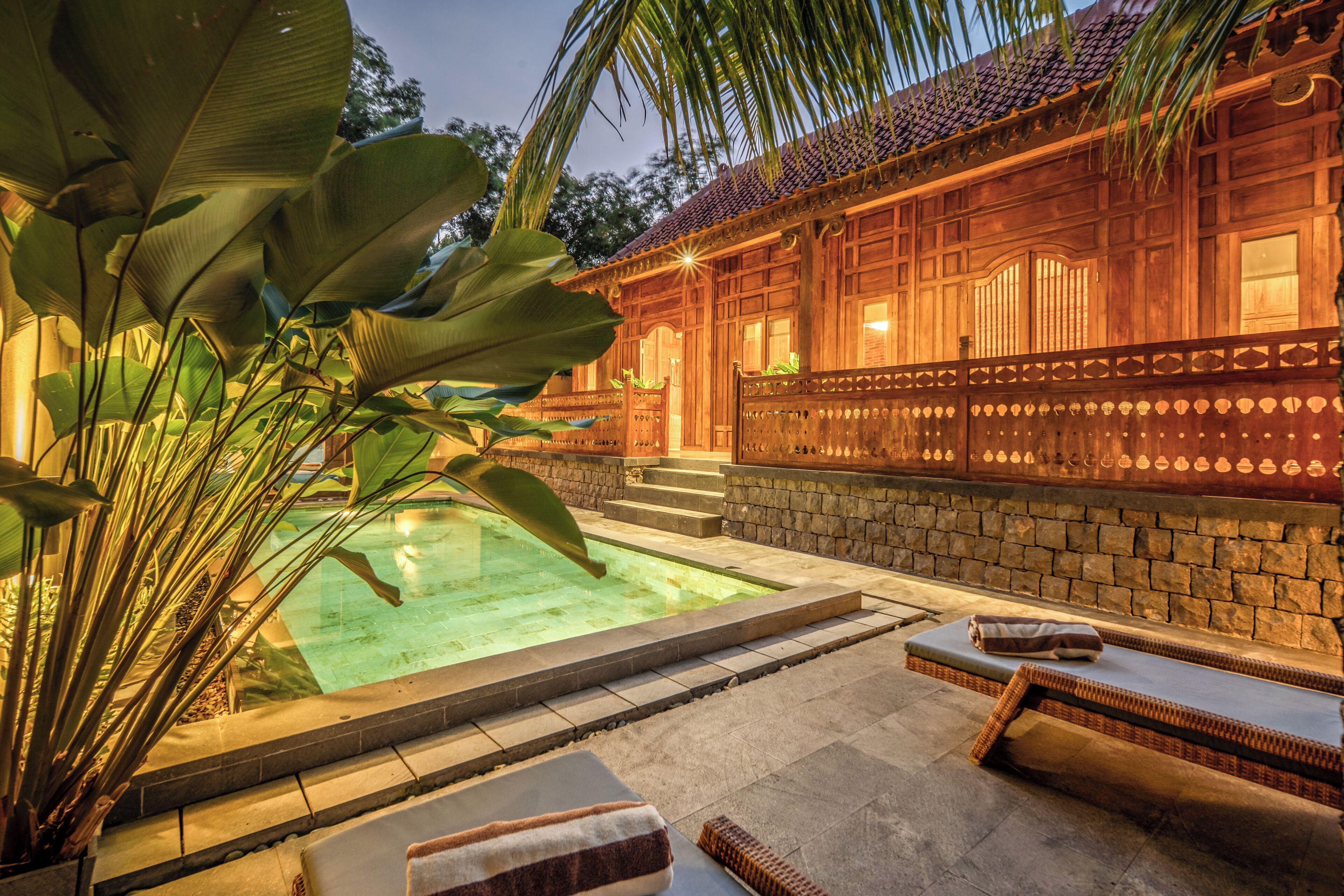 Deluxe-Villa, 2 Schlafzimmer, Poolblick | Pool | Außenpool