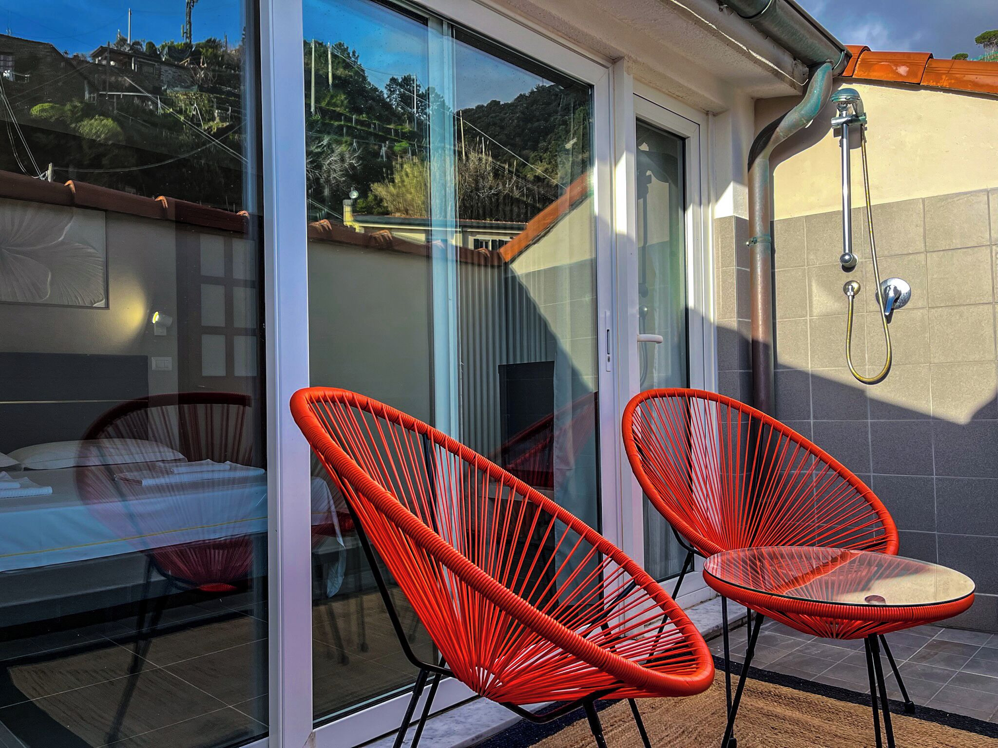 Doppia Luxury, vista città | Terrazza/patio