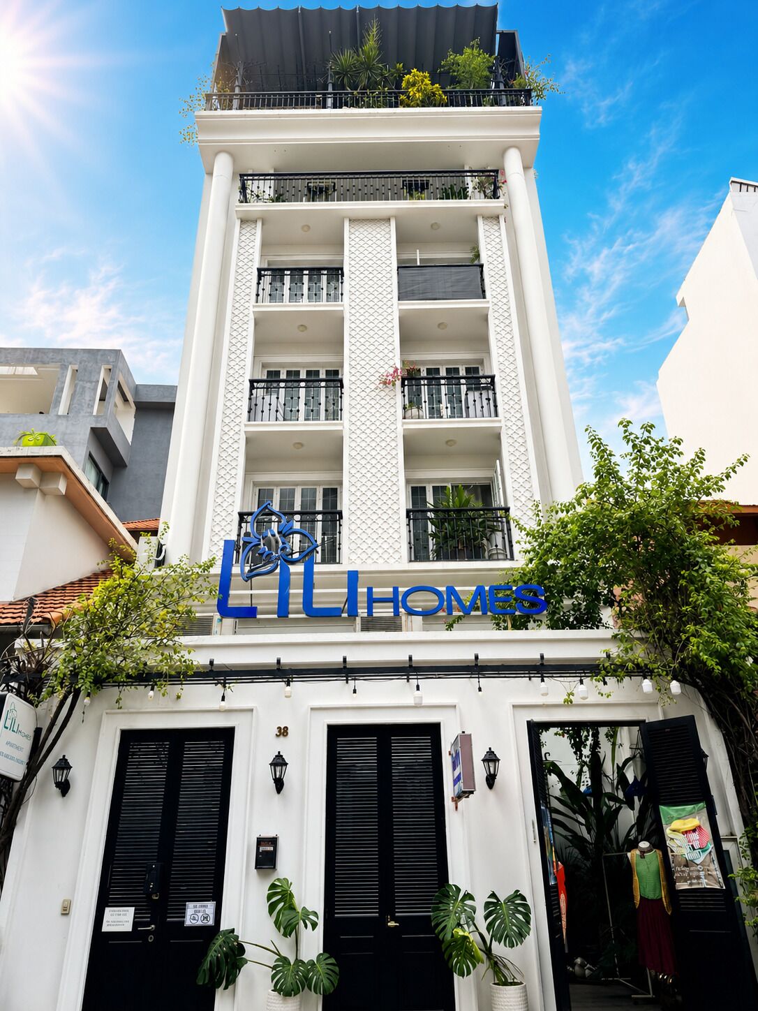 Front of property