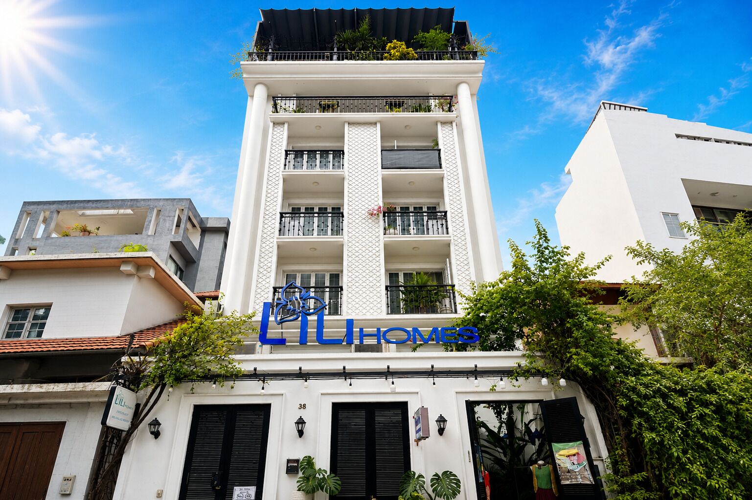 Front of property