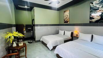Quarto casal | Escrivaninha, Wi-Fi de cortesia
