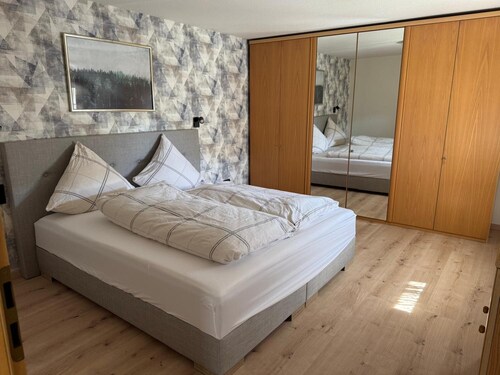 Apartment "Bergmannsruh OG" with Shared Terrace, Garden, and Wi-Fi