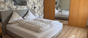 Apartment "Bergmannsruh OG" with Shared Terrace, Garden, and Wi-Fi