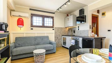 Penthouse, pemandangan kota | Area keluarga