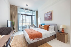 Apartment, Balcony - Bloomfields Studio The Gate Masdar (Abu Dhabi)