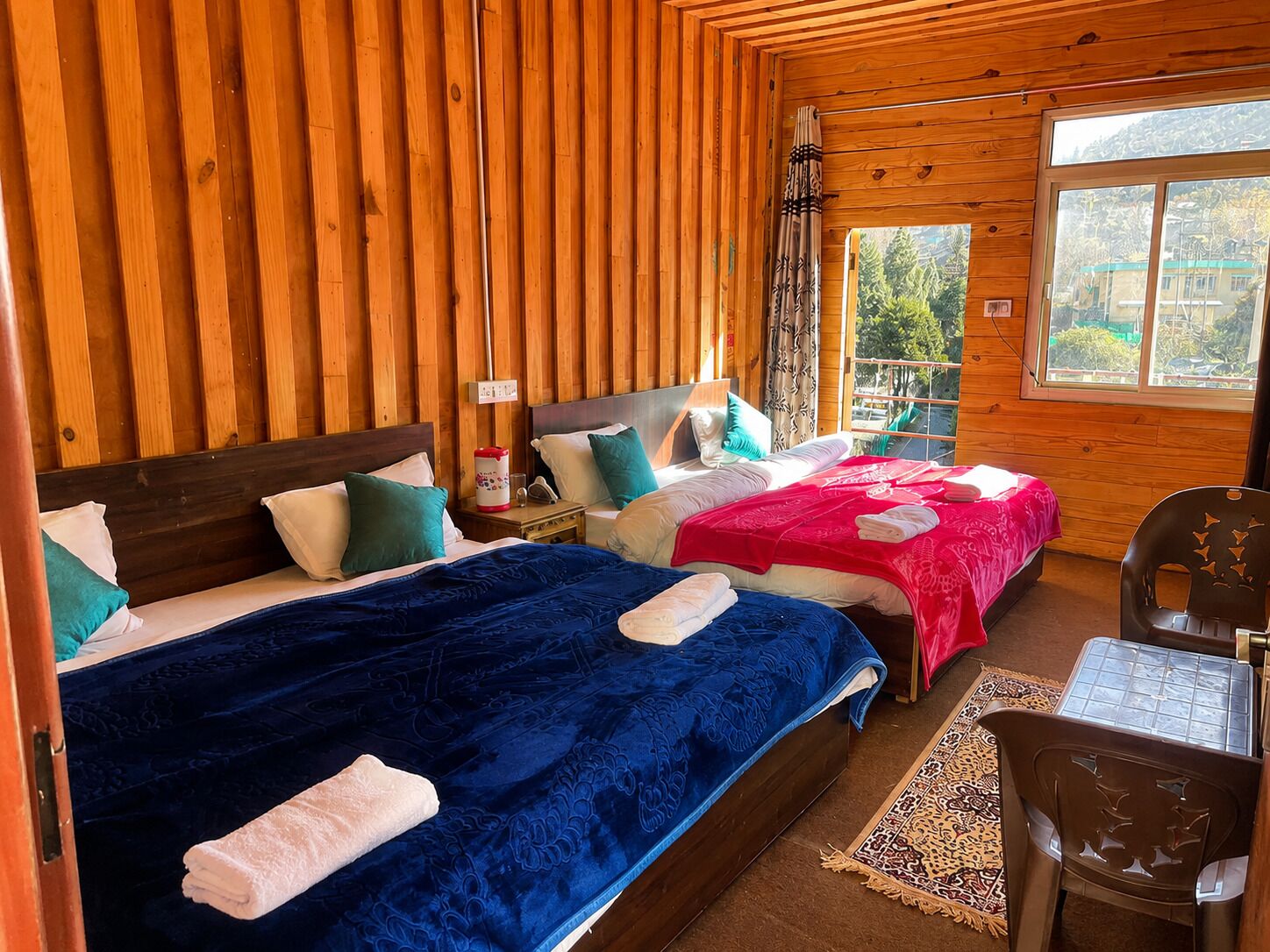 Superior Quadruple Room, Balcony, Garden View