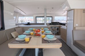 Dining - Sun-kissed Sailing Adventure in the Ionian Islands (Preveza)