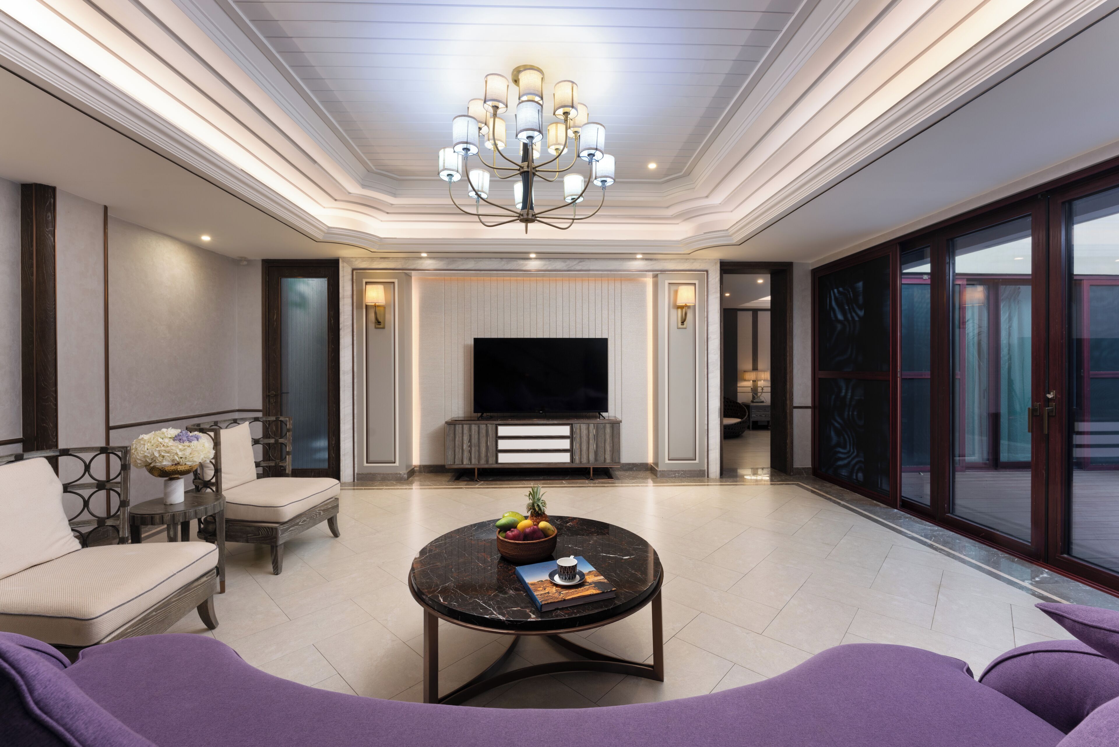 Habitación cuádruple Confort, vistas al jardín | Cortinas opacas, tabla de planchar con plancha, wifi gratis