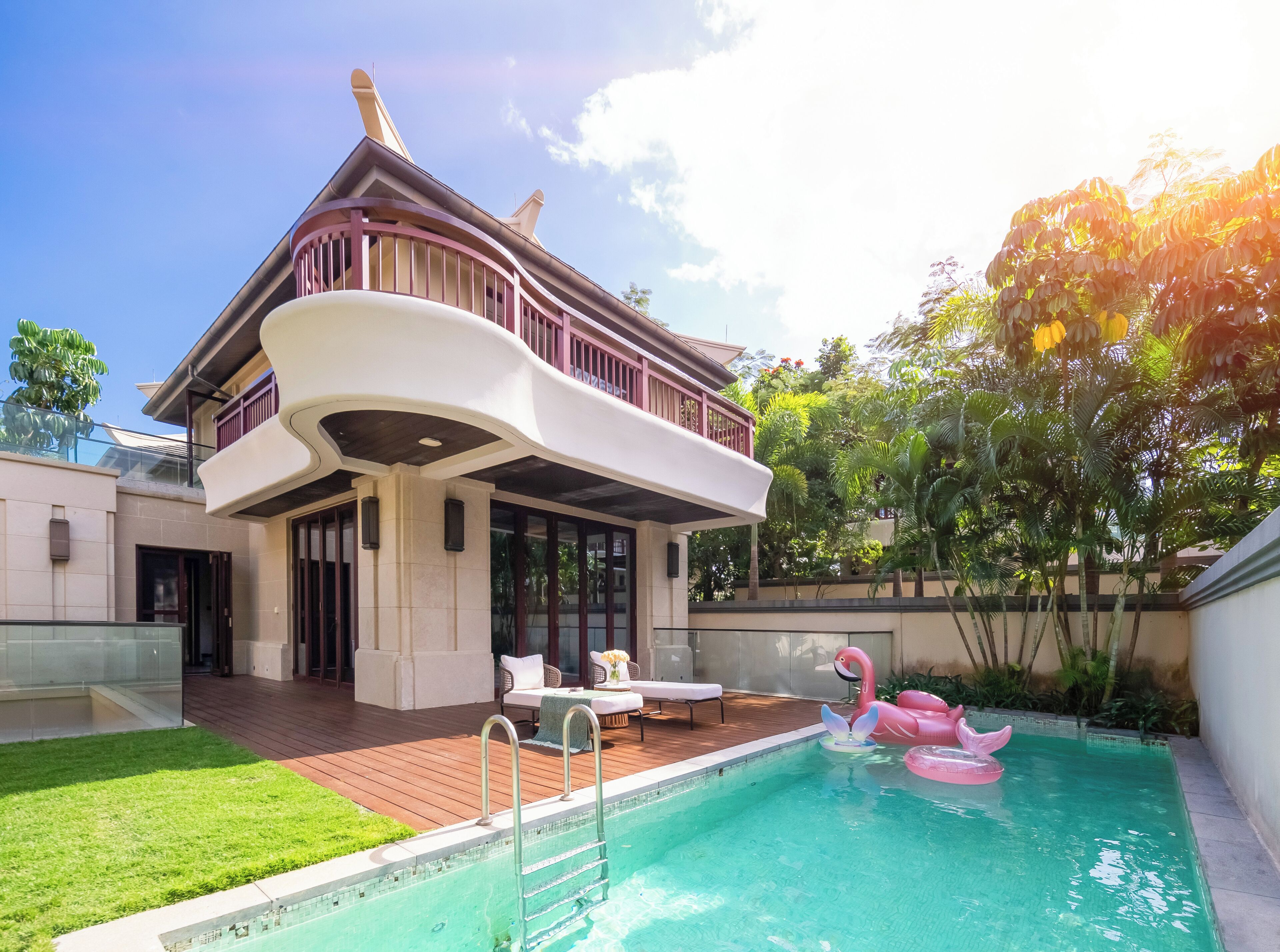 Comfort Quadruple Room, Garden View | Blackout curtains, iron/ironing board, free WiFi