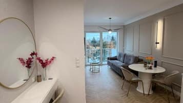 Deluxe appartement | Woonruimte