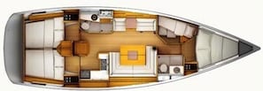 Floor plan - Sun-Kissed Sailing Adventure in Islas Esporadas (Skiathos)