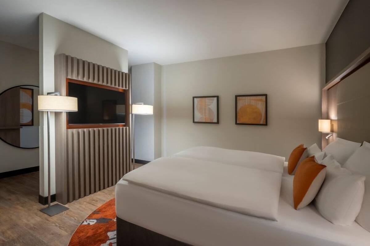 In-room safe, desk, iron/ironing board, free cots/infant beds