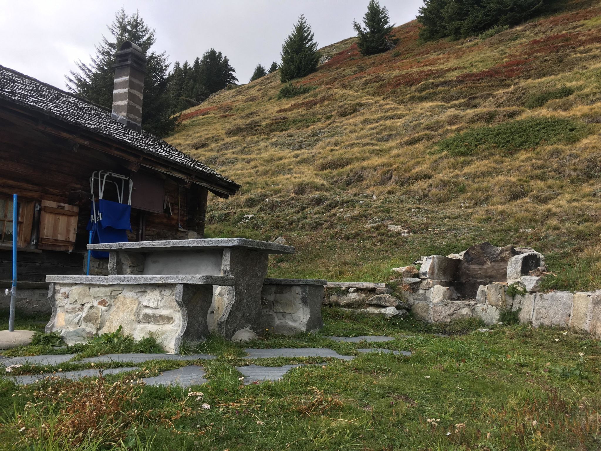 Enceinte de l’hébergement