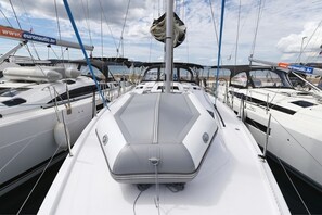 A marina with multiple yachts docked. - Sun-Kissed Sailing Adventure in Zadar, Croatia (Biograd na moru)