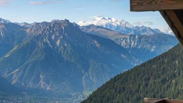 Blick von der Unterkunft