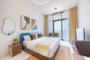 Apartment, Balkon | Bügeleisen/Bügelbrett, kostenloses WLAN