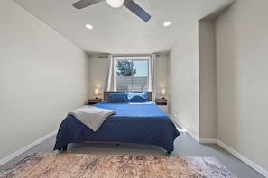 1 bedroom, WiFi (free), bed sheets