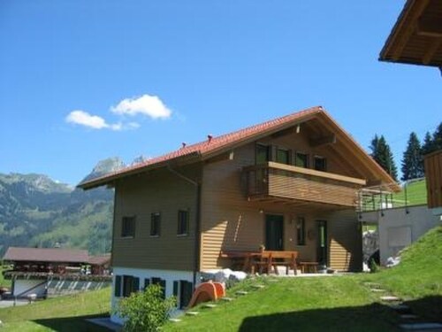 Panorama, Chalet Appartement/Fewo, Dusche oder Bad, WC 7-Bettwohnung by Interhome