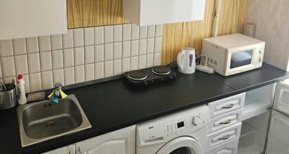 Serene 1-bedroom apartment with AC in charming Jūrmala