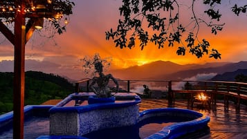 Una piscina climatizada