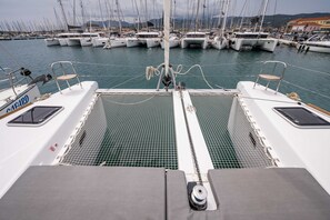 A marina with multiple sailboats docked. - Sun-Kissed Sailing Adventure in the Ionian Islands, Lefkada (Lefkada)