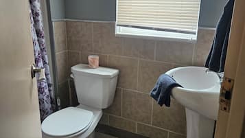Towels, soap, toilet paper