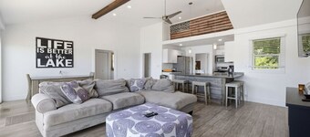 Private Beach, Dock & Sunset Lake Days with Fire Pit Near St. Joseph Beach Town