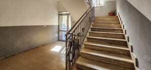 Apartemen, 1 kamar tidur, balkon, pemandangan kota | Interior