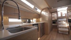 Private kitchen - Sun-kissed Sailing Adventure in Split-Dalmatia, Croatia (Seget Donji)