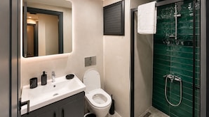 Apartemen Deluks, 2 kamar tidur, Bebas Asap Rokok | Kamar mandi