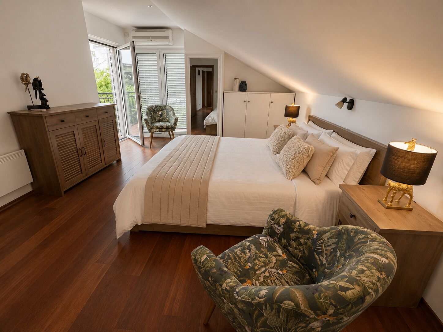 4 chambres, accès Internet, draps fournis