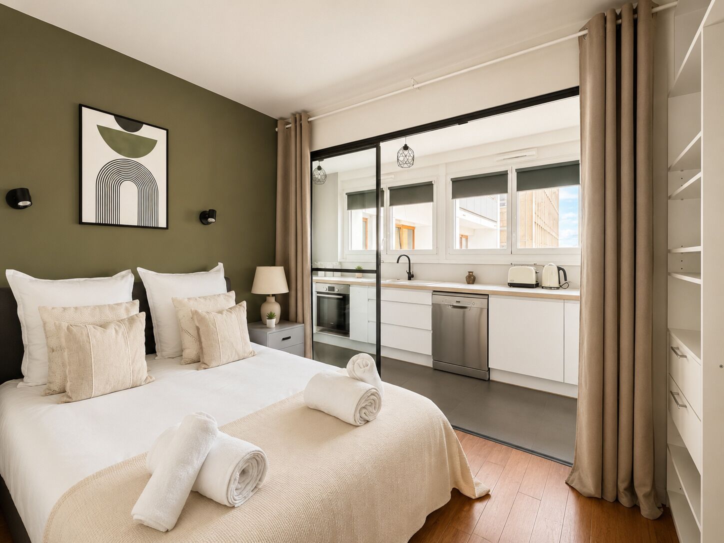 Departamento | Tabla de planchar con plancha y wifi gratis 