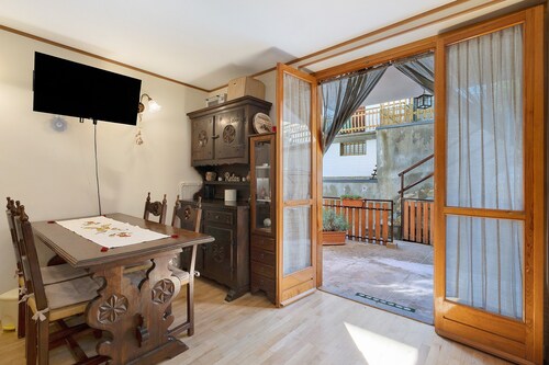 Apartment 'Rifugio Herz' with Mountain View and Private Terrace