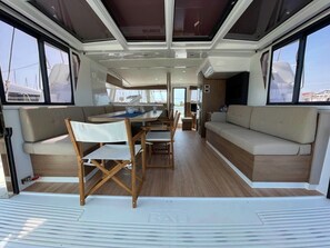 Outdoor dining - Sibenik Sun-soaked Sailing: A Luxurious Croatian Voyage (Pirovac)