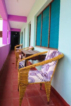 Double or Twin Room, Balcony, Courtyard View | Property grounds - Armaan B&B Diani (Diani Beach)