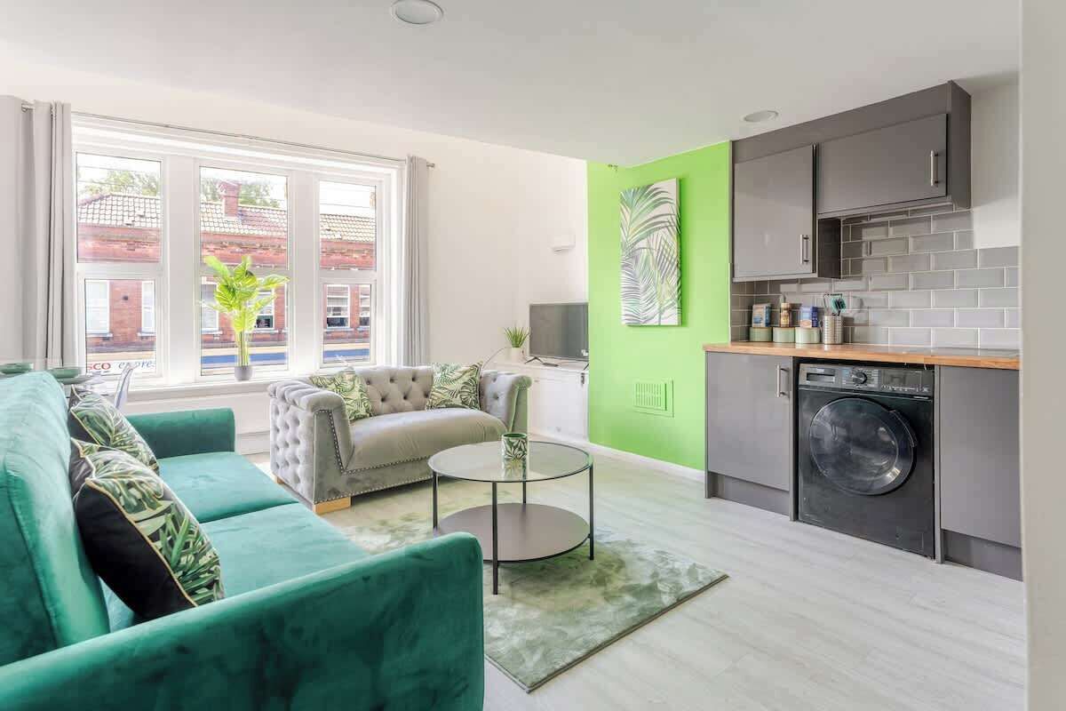 Central Bristol Flat W/ Free Parking & Wifi - 브리스톨