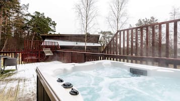 Classic Silver Birch Cabin | Terrace/patio