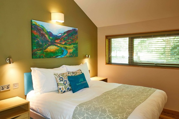 Beddgelert Silver Birch - freshly inspired design wheelchair accessible cabin - Pet friendly | 2 bedrooms, individually furnished, bed sheets