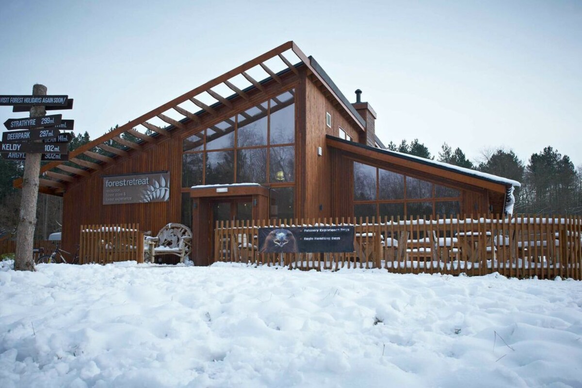 Silver Birch Cabin | Front of property