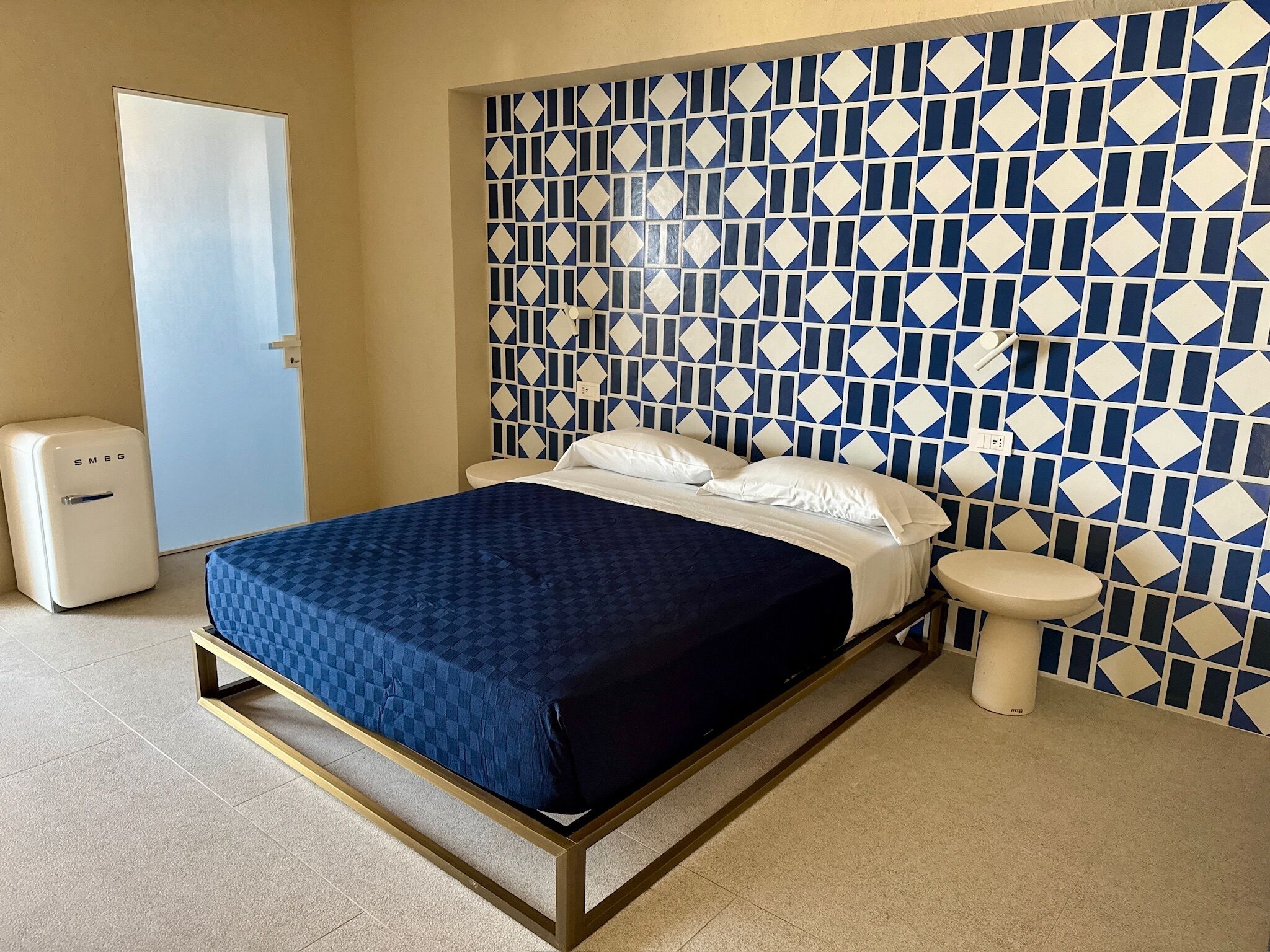 Junior Triple Room, Sea View | Minibar, in-room safe, desk, laptop workspace