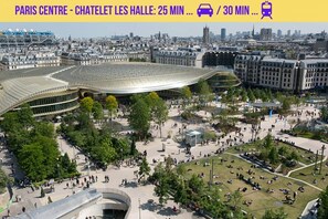 Point of interest - Qhome 7 - Bright 2-room apartment between Paris and Disney (Noisy-le-Grand)