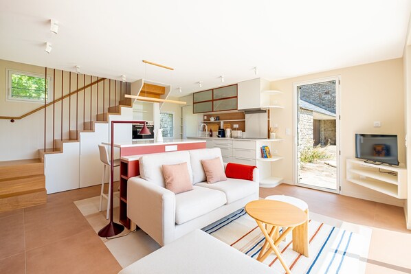 Living area - Le Petit Rivage - Proche de la plage (Sarzeau)