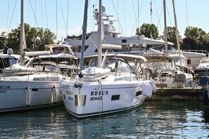 A marina with multiple yachts docked. - Sun-Kissed Sailing Adventure in Zadar, Croatia (Zadar)