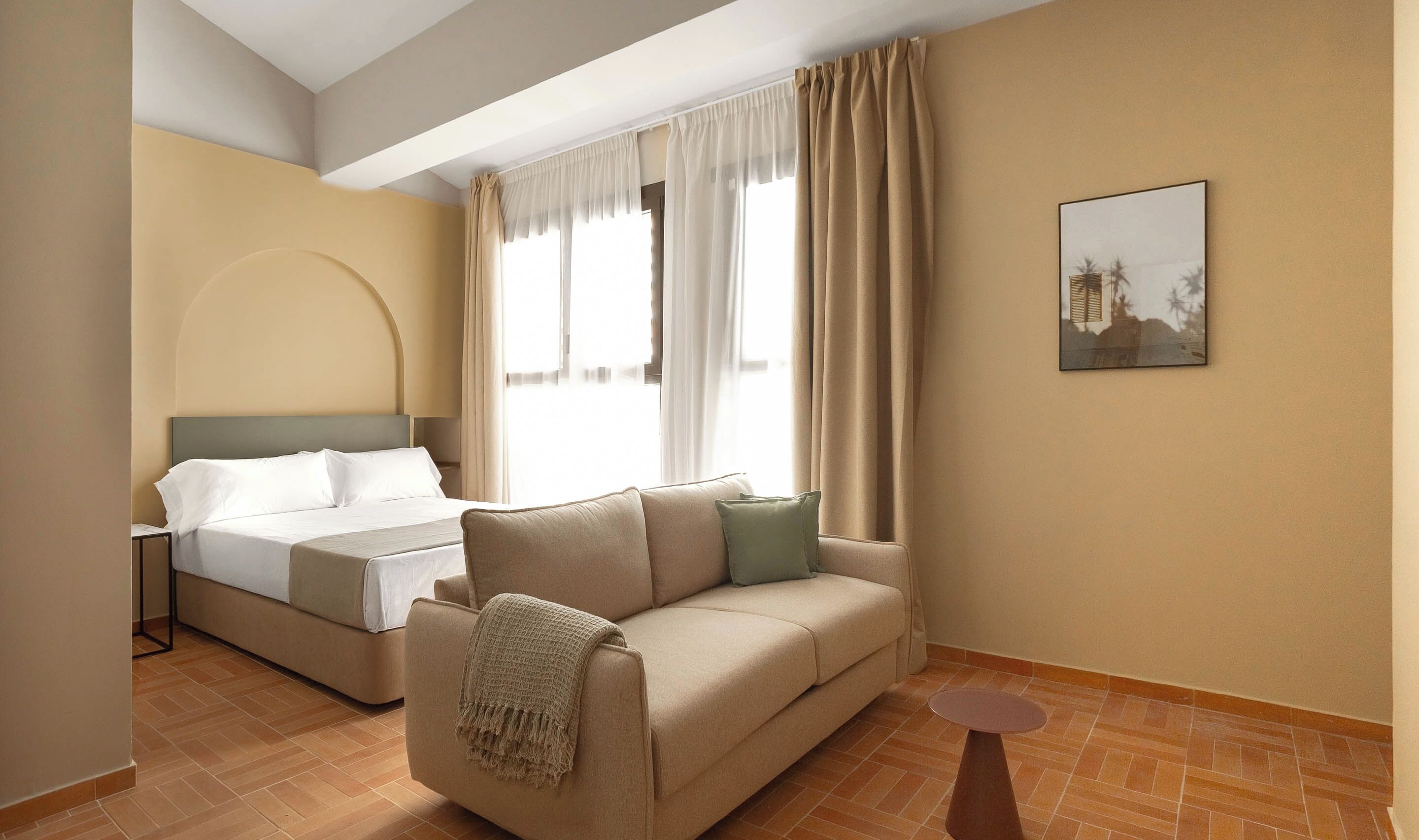 Room, 1 Queen Bed with Sofa bed | Desk, laptop workspace, blackout drapes, WiFi (free)