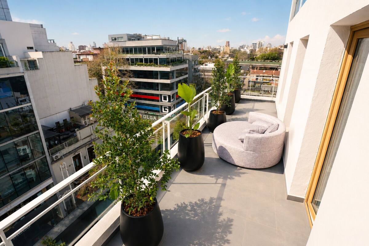 Exclusive Studio, City View | View from room