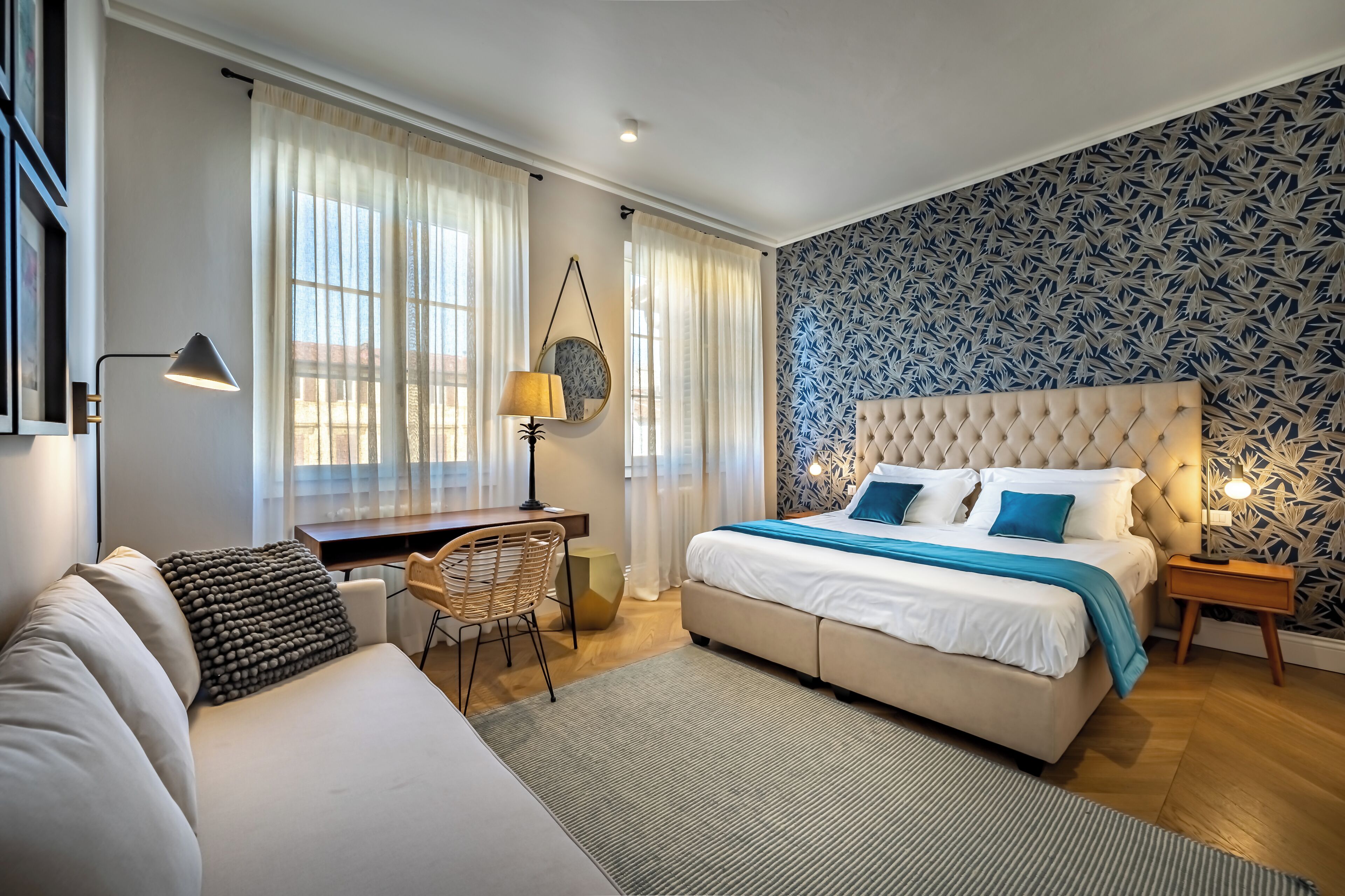 Apartment, 2 Schlafzimmer, 2 Bäder | 6 Schlafzimmer, Daunenbettdecken, Schreibtisch, Bügeleisen/Bügelbrett