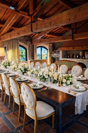In-room dining - Villa Piaggetta (Montaione)
